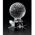 Small Crystal Golf Award